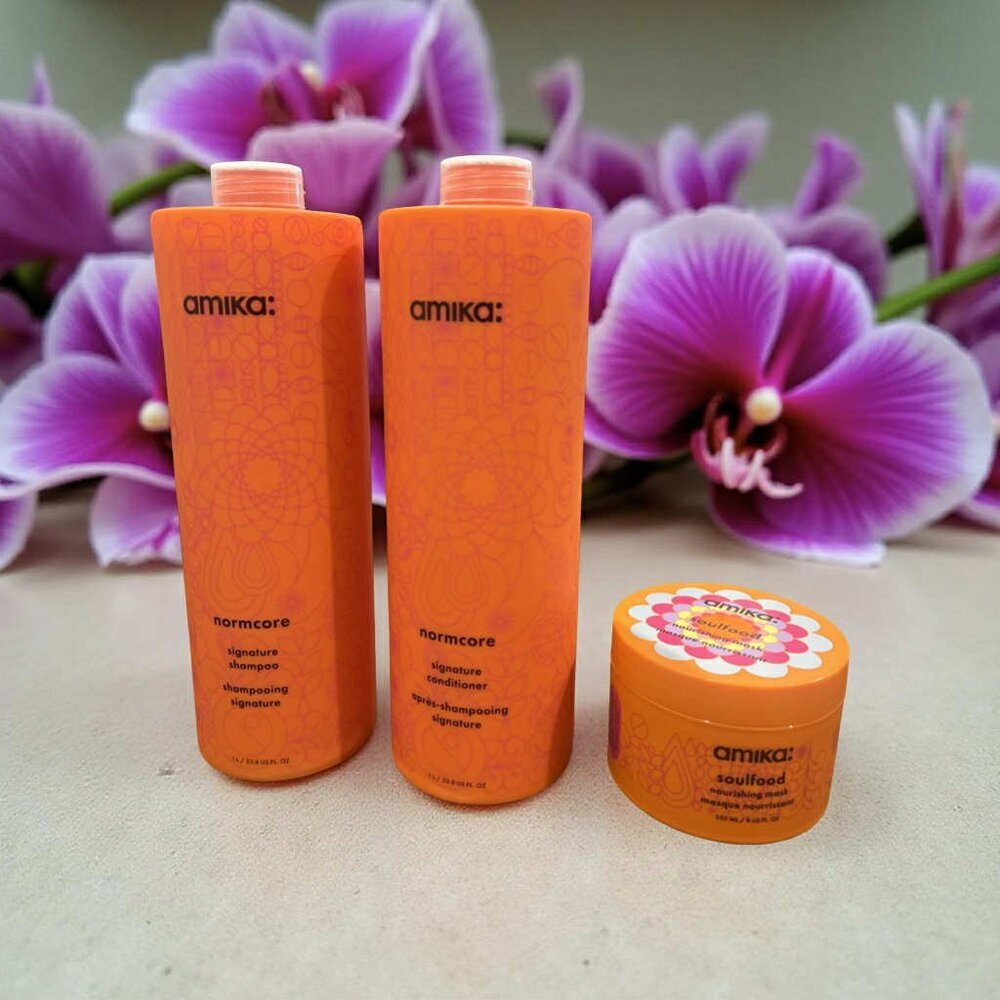Amika Normcore Shampoo & Conditioner 33.8 oz Mask 8.5 oz